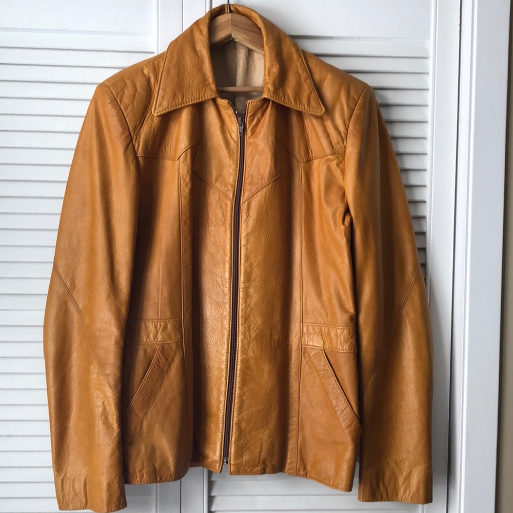 1976 Vintage leather jacket